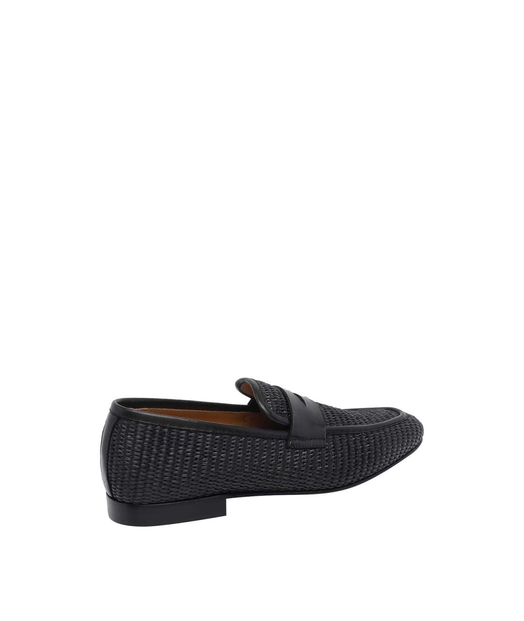 STUART WEITZMAN Черные кожаные лоферы, фото 3