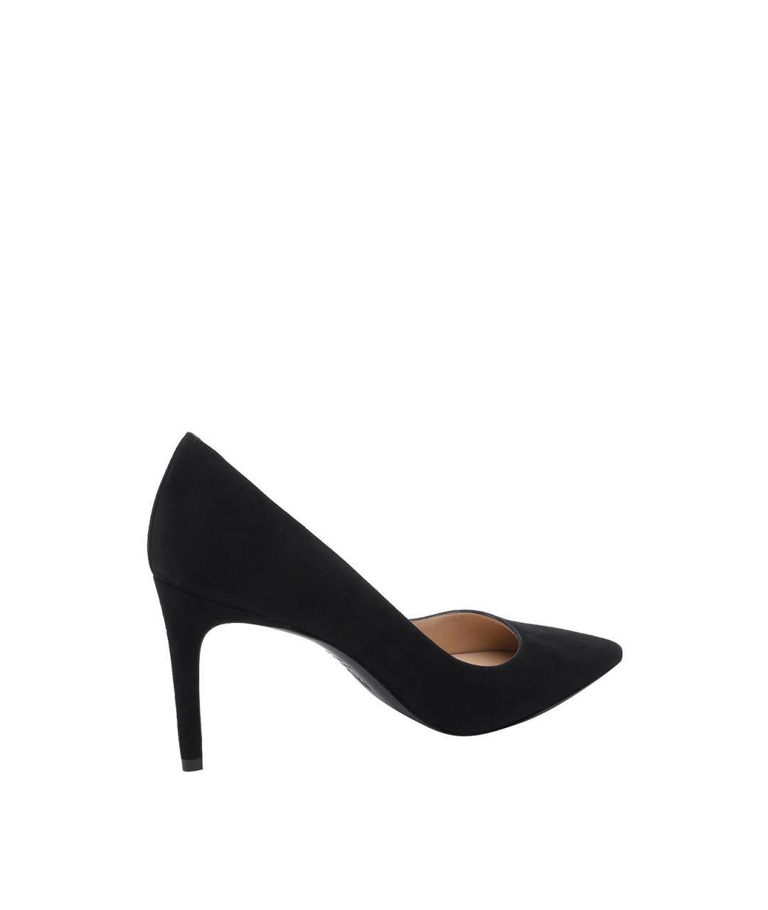 STUART WEITZMAN Черные замшевые туфли, фото 3
