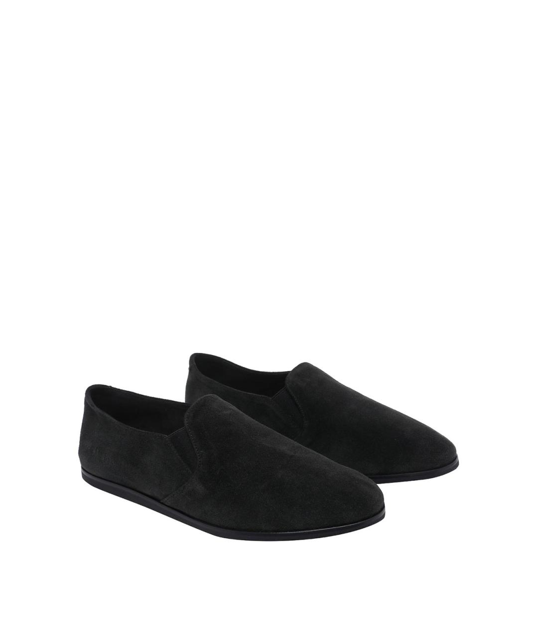 COMMON PROJECTS Черные замшевые лоферы, фото 2