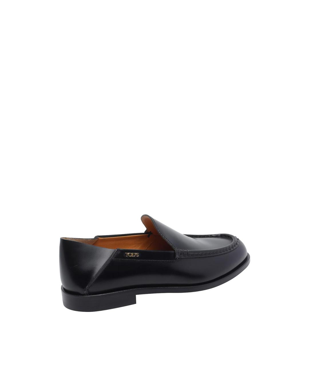 TOD'S Черные кожаные лоферы, фото 3