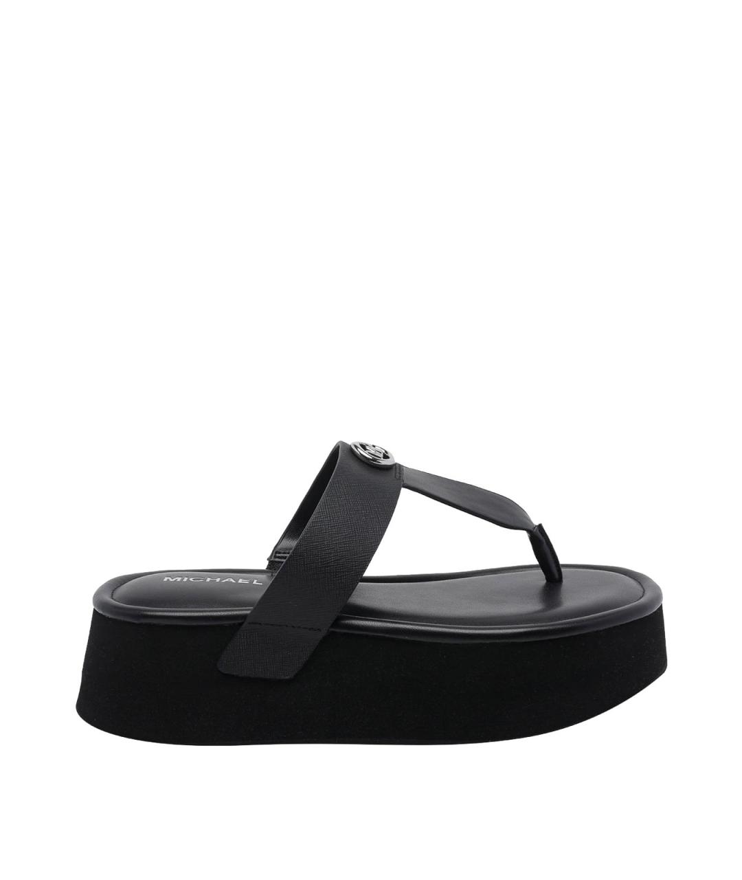MICHAEL MICHAEL KORS Черные шлепанцы, фото 1