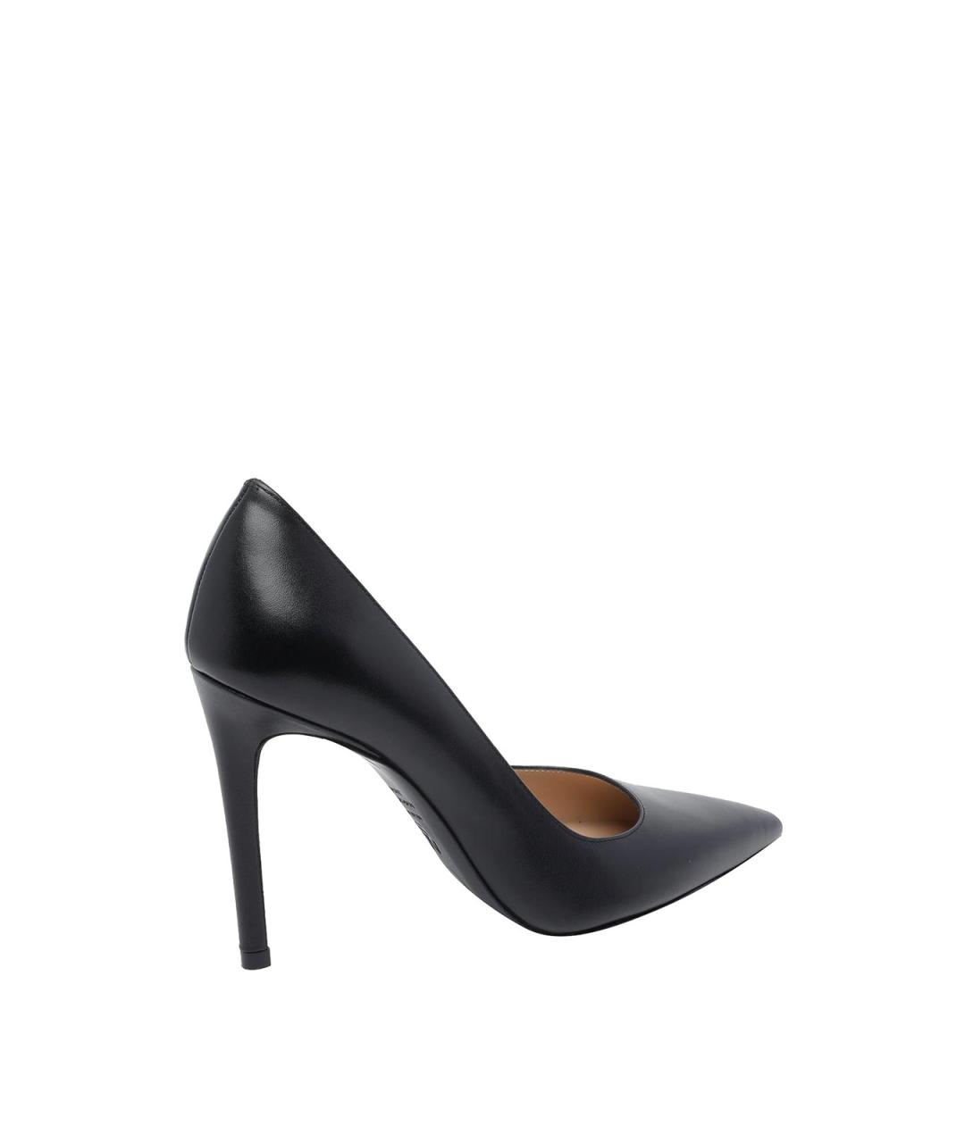 STUART WEITZMAN Черные кожаные туфли, фото 3