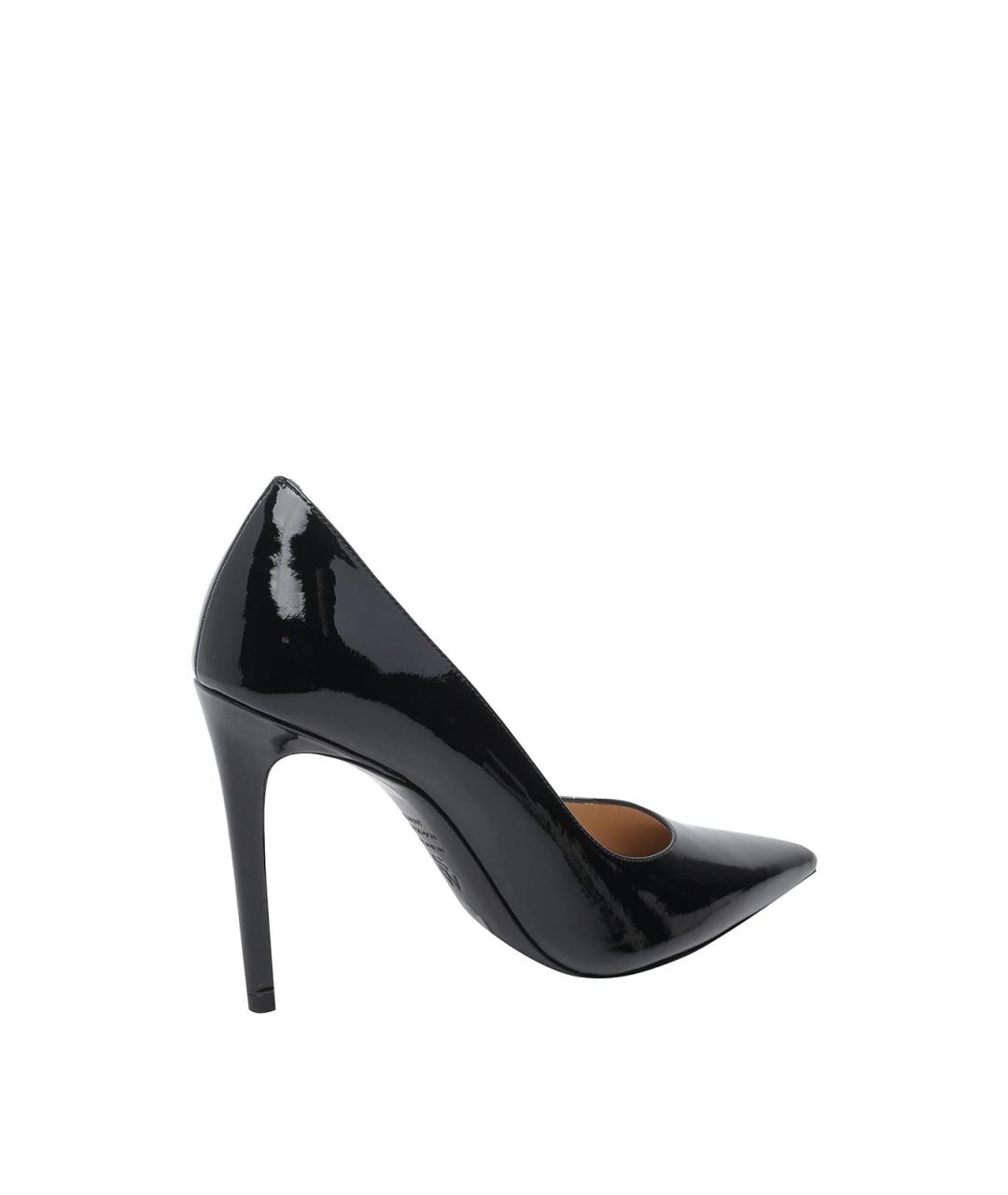 STUART WEITZMAN Черные кожаные туфли, фото 3