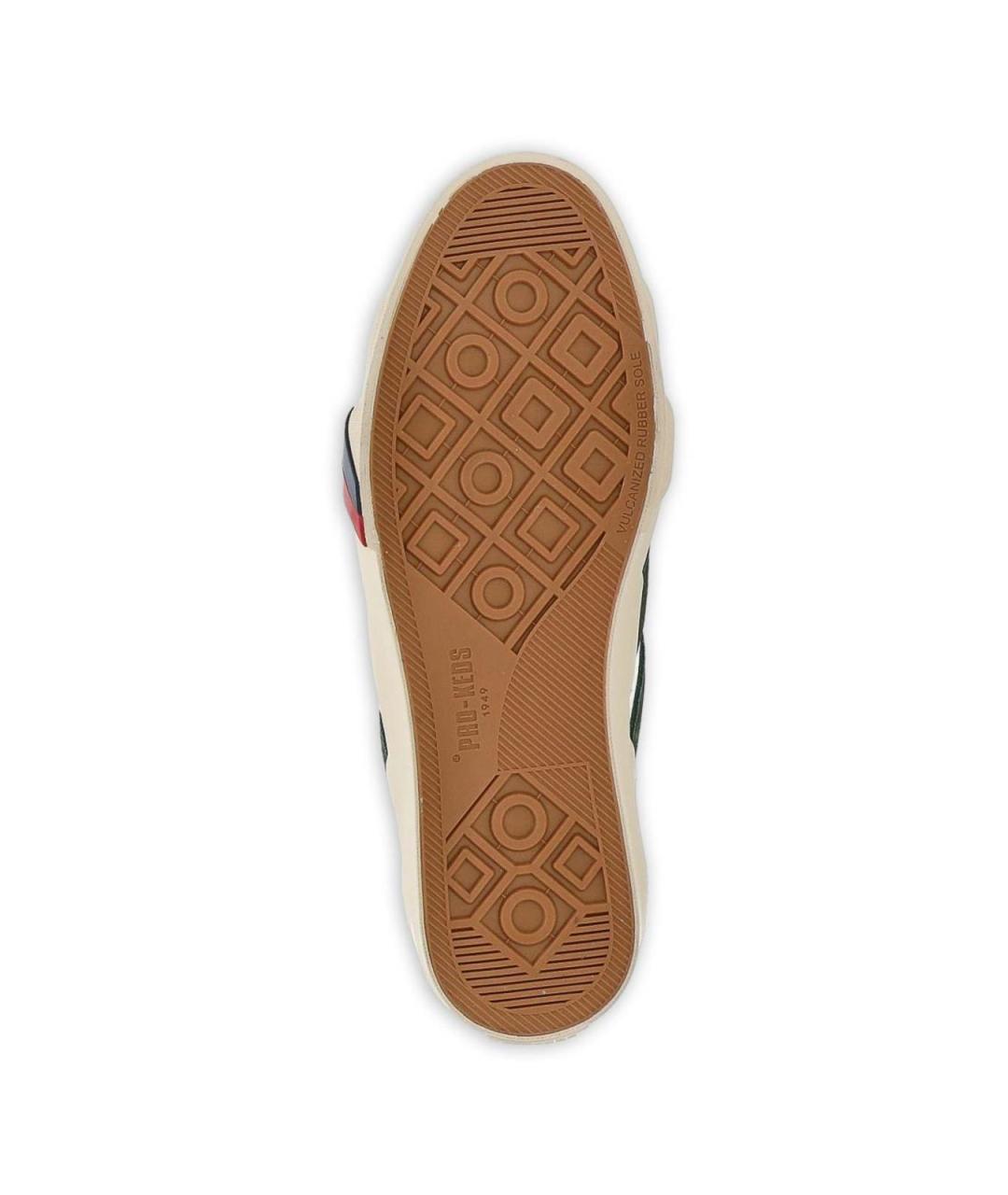 PRO-KEDS Белые замшевые низкие кроссовки / кеды, фото 3