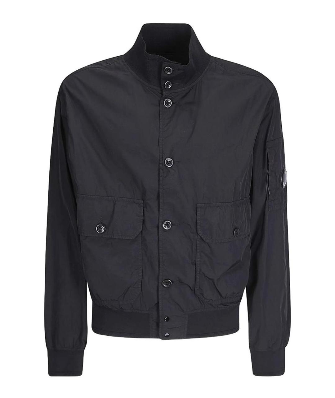 CP COMPANY Темно-синяя полиамидовая куртка, фото 1