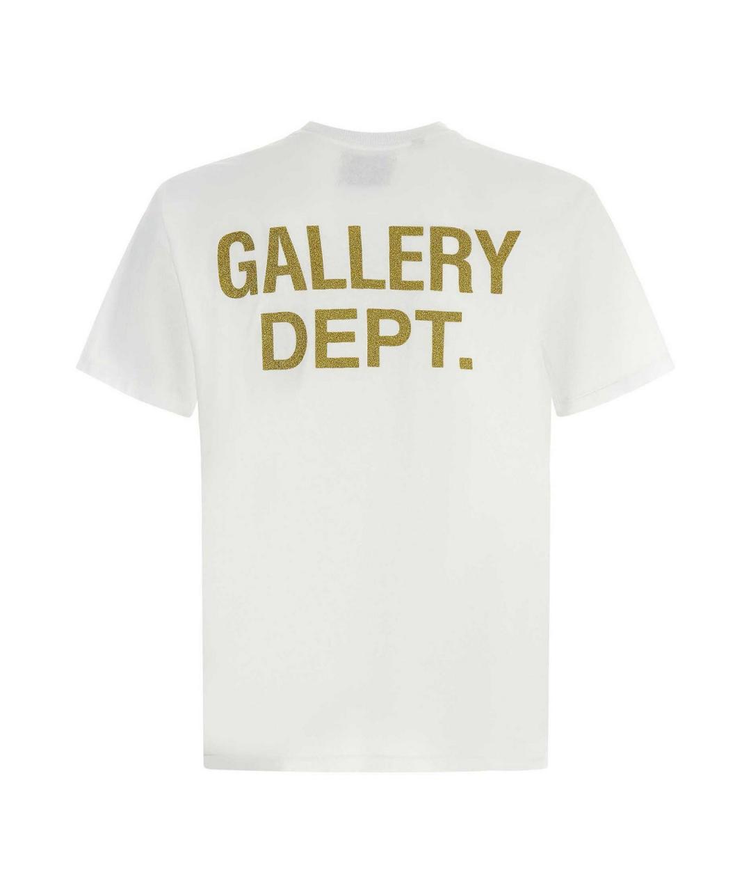 Gallery Dept Белая хлопковая футболка, фото 2