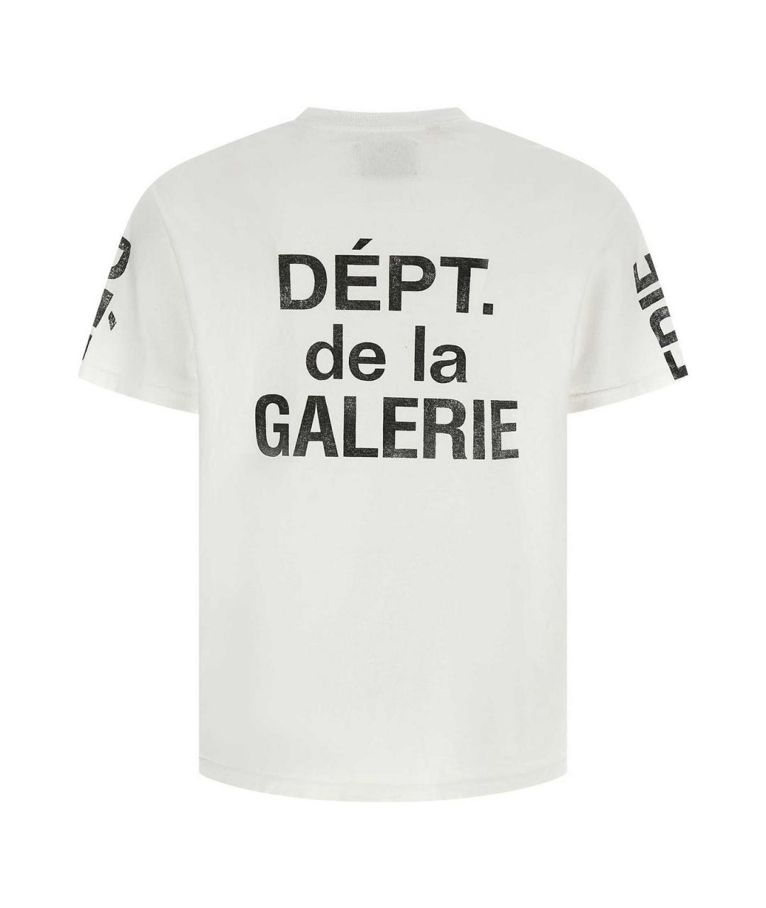 Gallery Dept Белая хлопковая футболка, фото 2