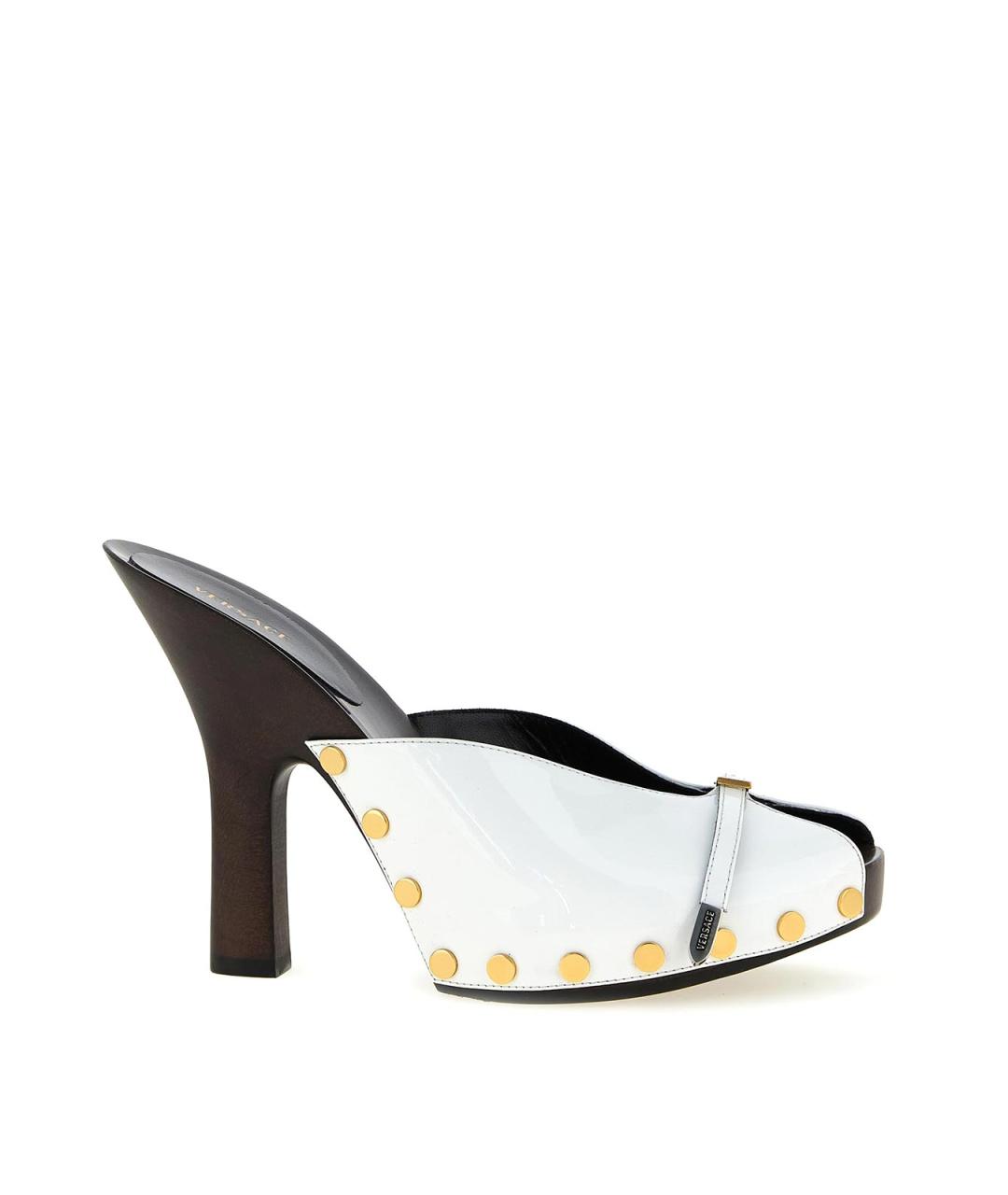 VERSACE Мульти кожаные босоножки, фото 1