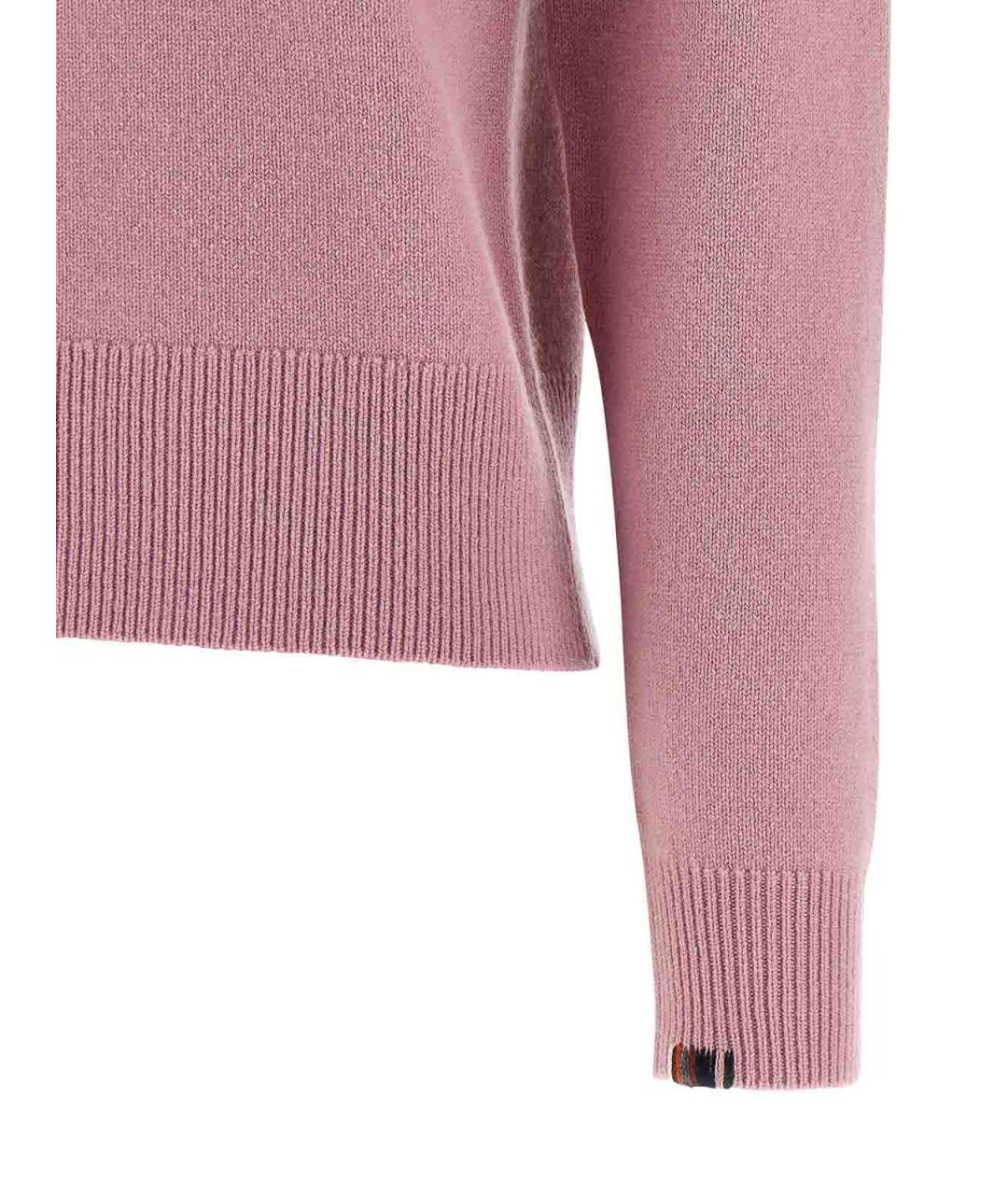 EXTREME CASHMERE Розовый кашемировый джемпер / свитер, фото 4