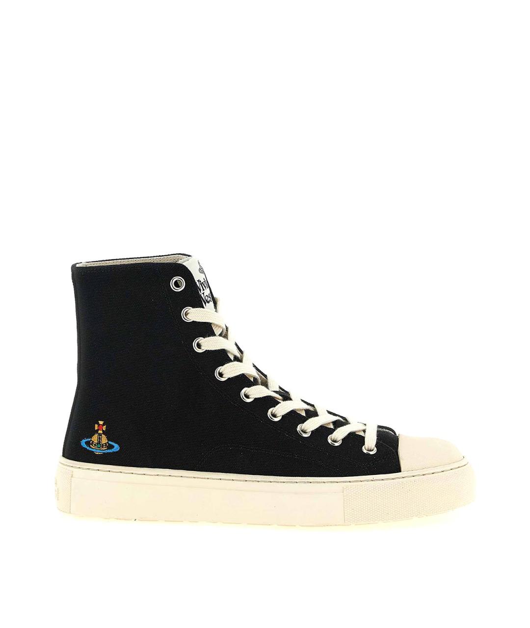 VIVIENNE WESTWOOD Белые текстильные кроссовки, фото 1