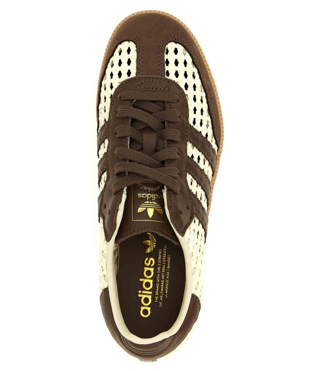 ADIDAS Коричневые замшевые кеды, фото 4