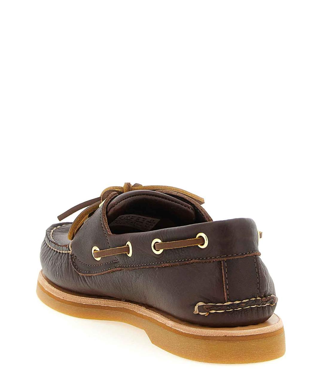 TIMBERLAND Коричневые кожаные туфли, фото 3