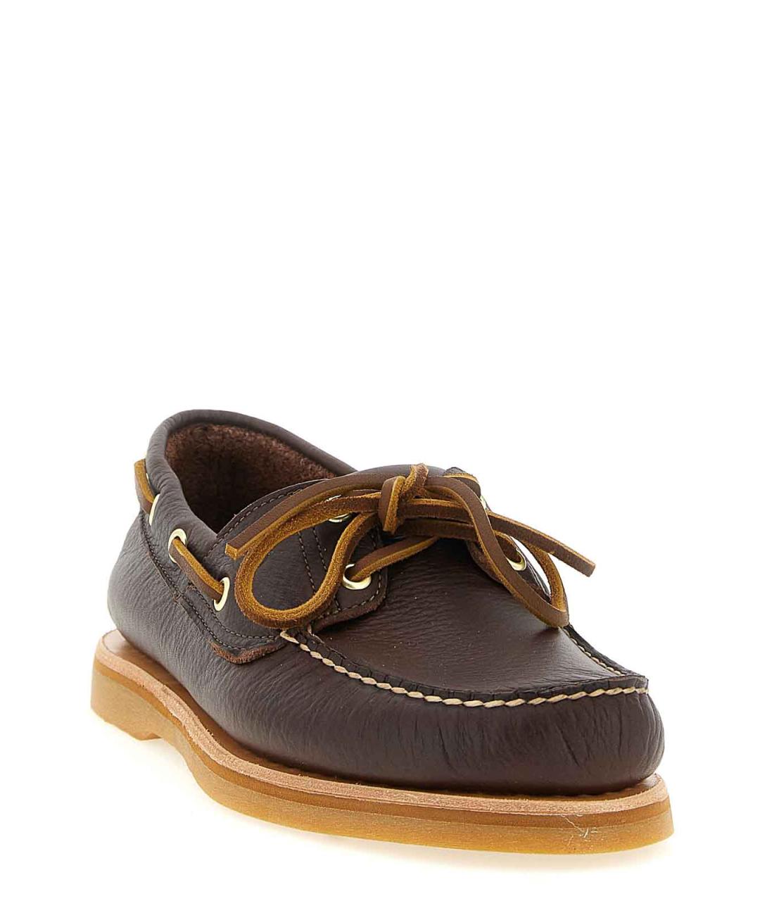 TIMBERLAND Коричневые кожаные туфли, фото 2