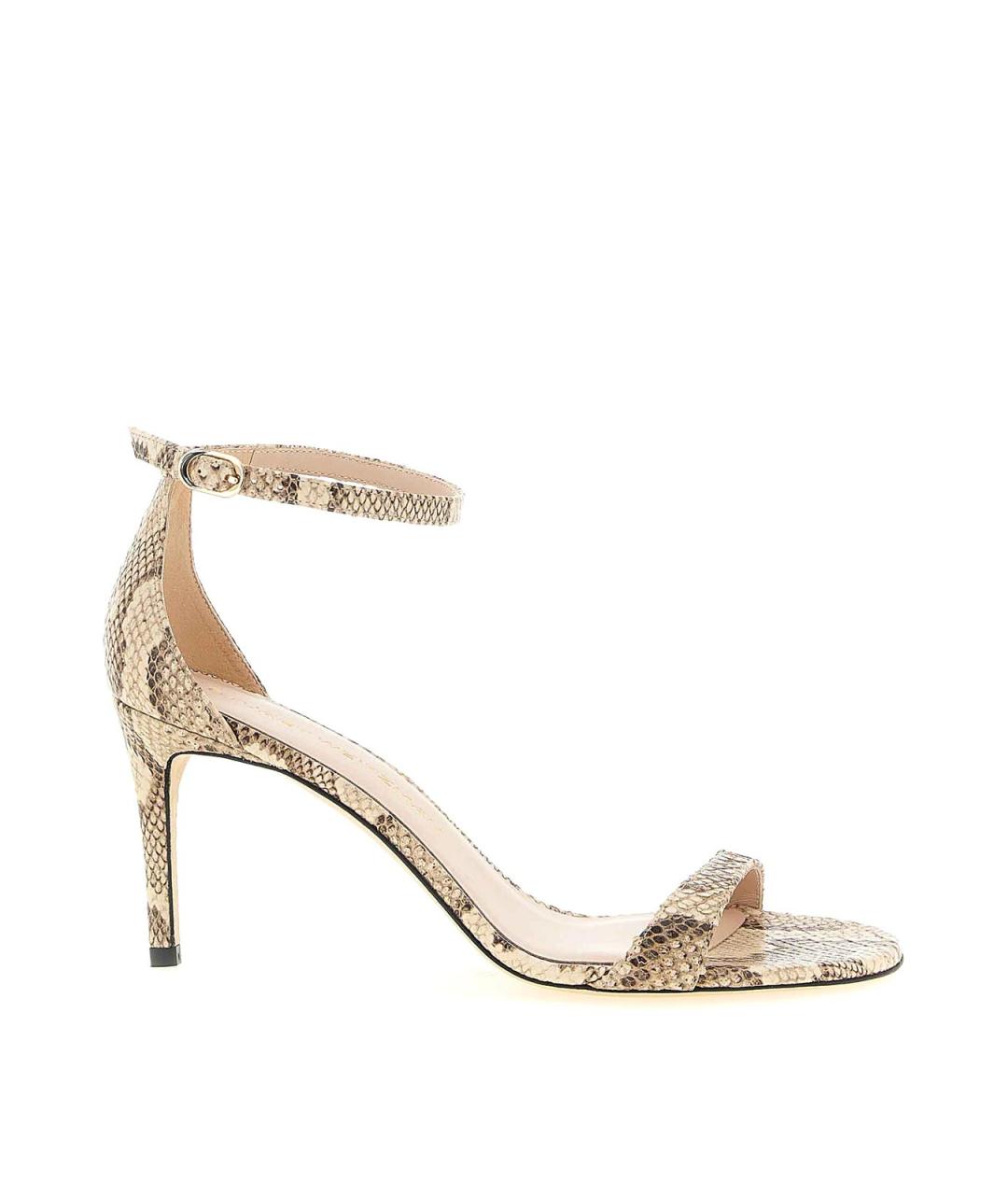 STUART WEITZMAN Мульти кожаные босоножки, фото 1