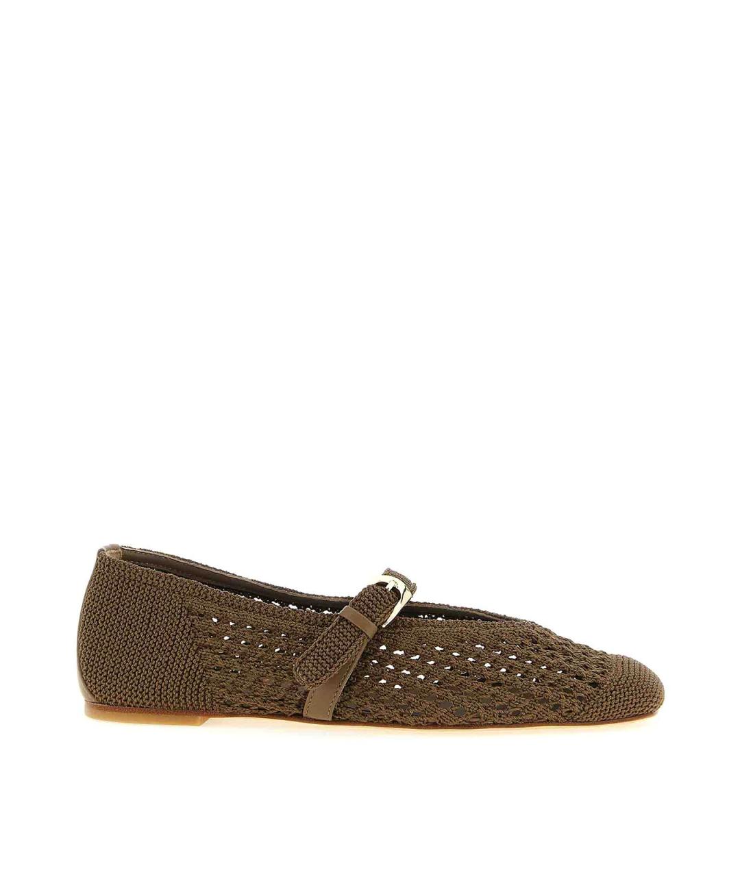 STUART WEITZMAN Коричневые балетки, фото 1