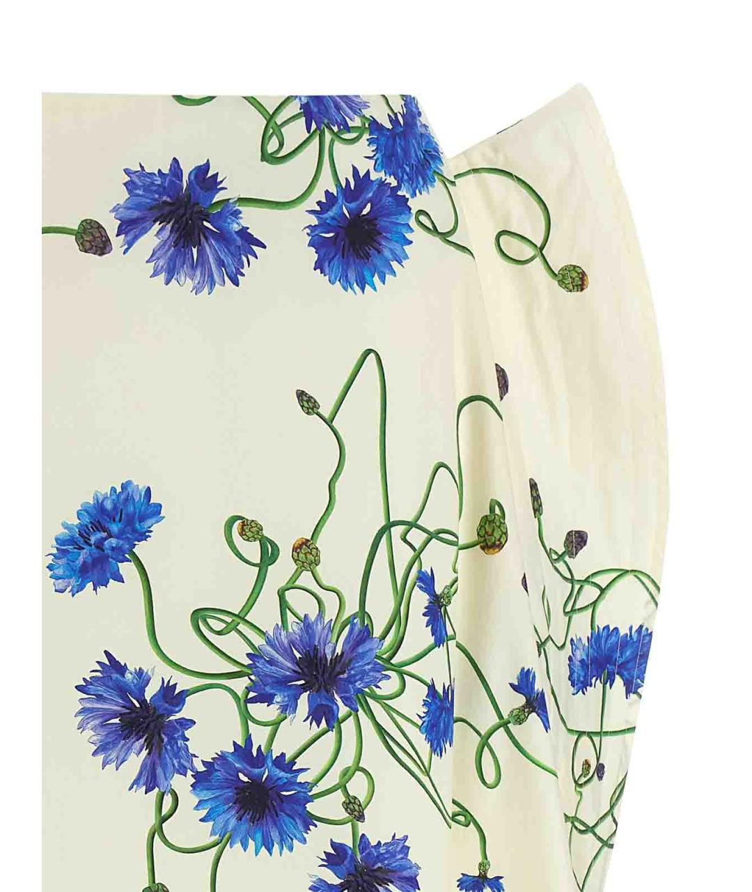 STELLA MCCARTNEY Мульти хлопковая юбка макси, фото 3