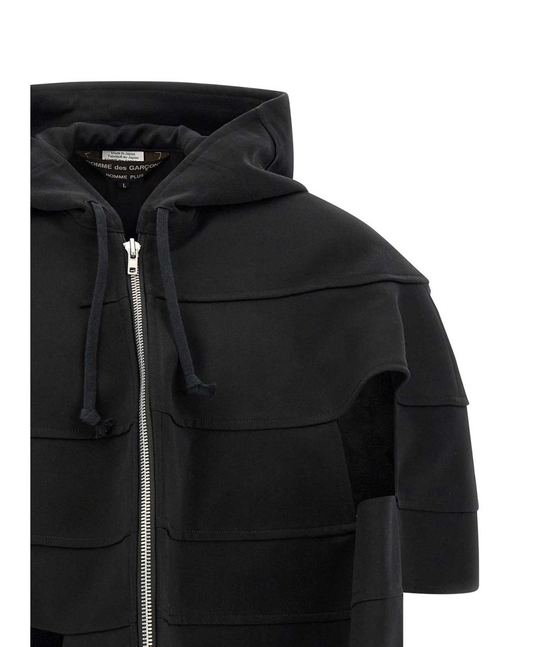 COMME DES GARÇONS HOMME PLUS Черный шерстяной жилет, фото 3