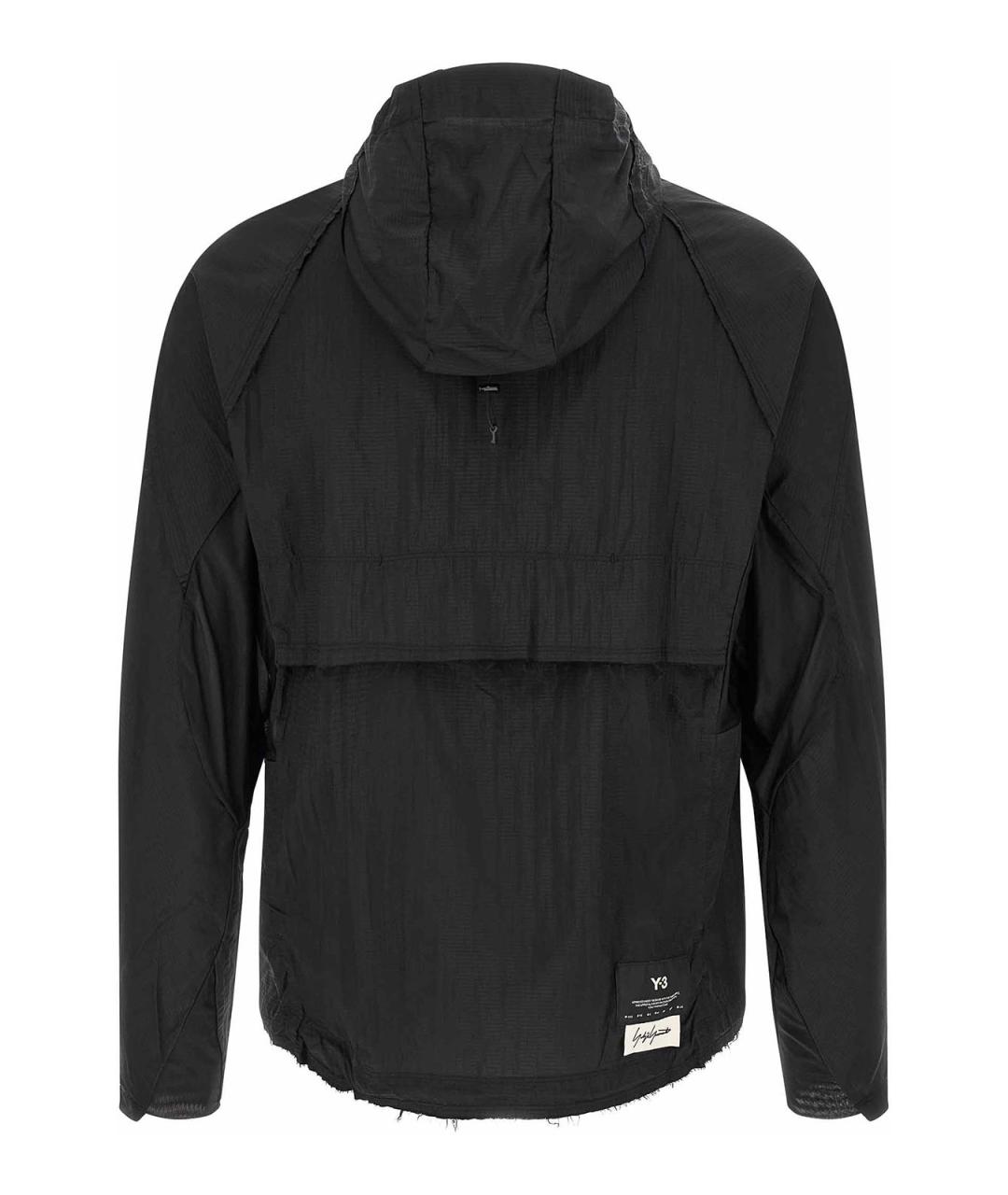 Y-3 Черная полиамидовая куртка, фото 2