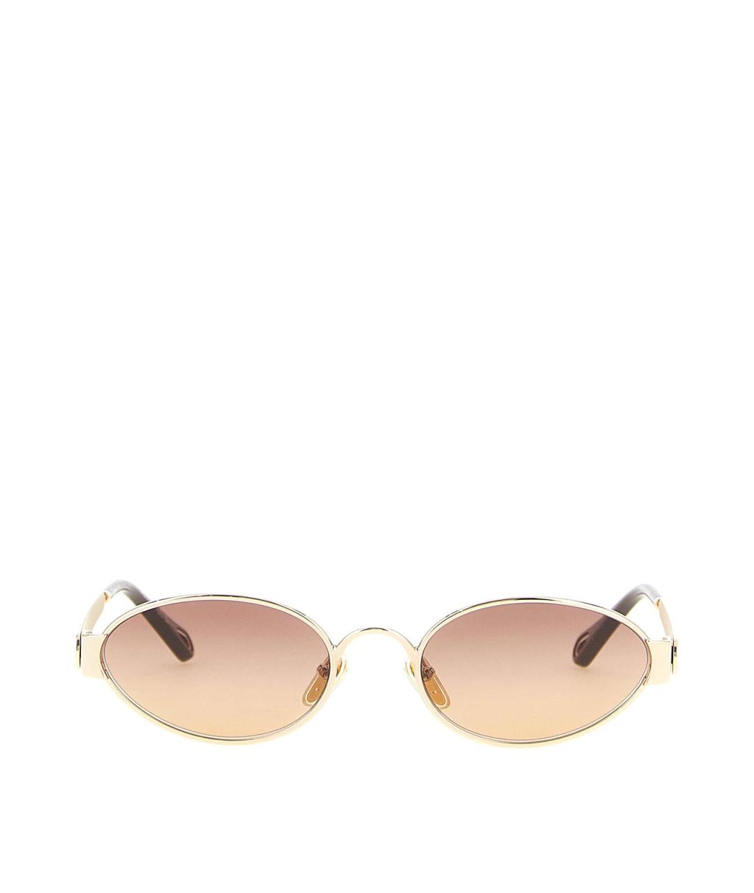 CHLOE Мульти металлические солнцезащитные очки, фото 1