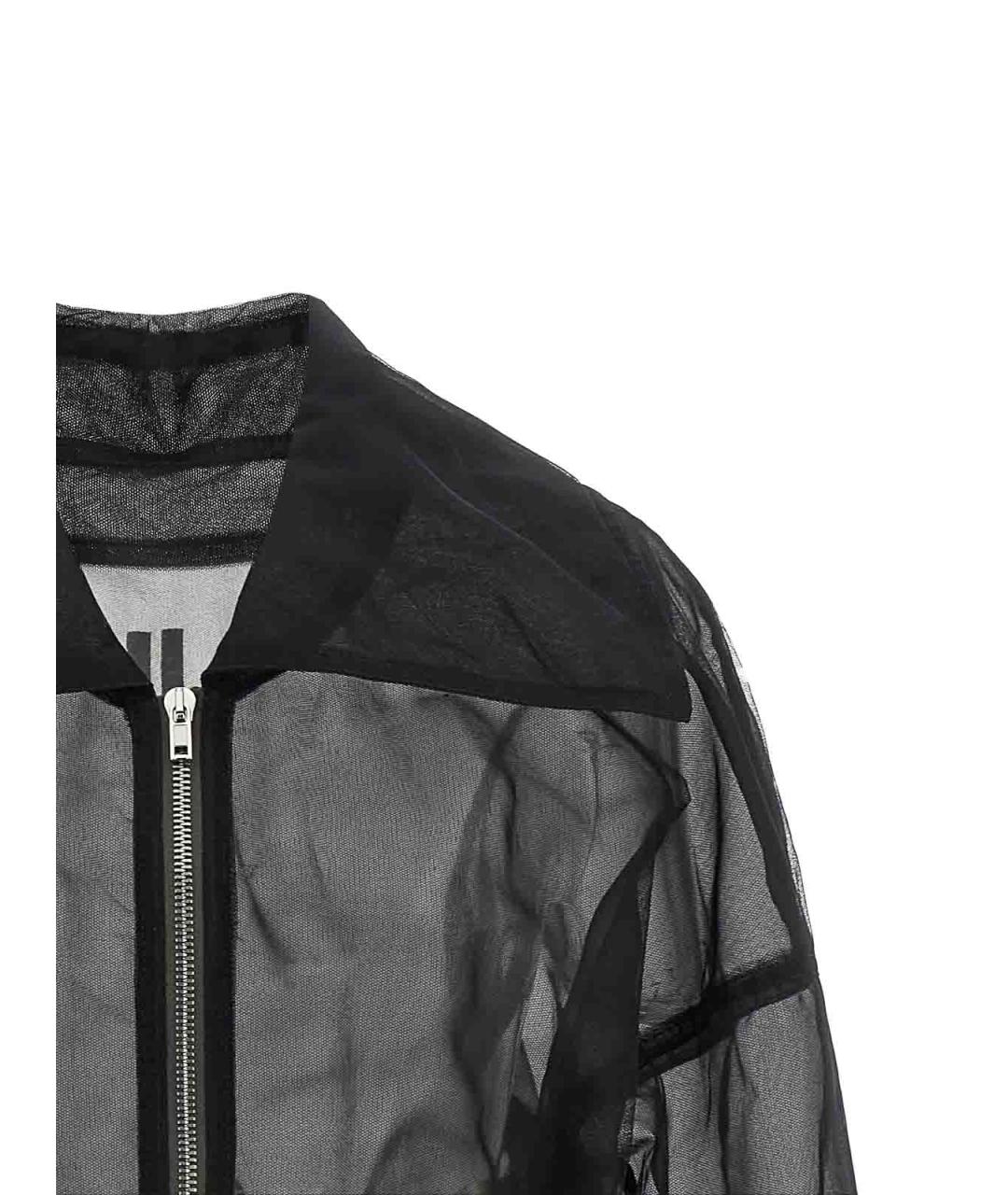 RICK OWENS Черная куртка, фото 3