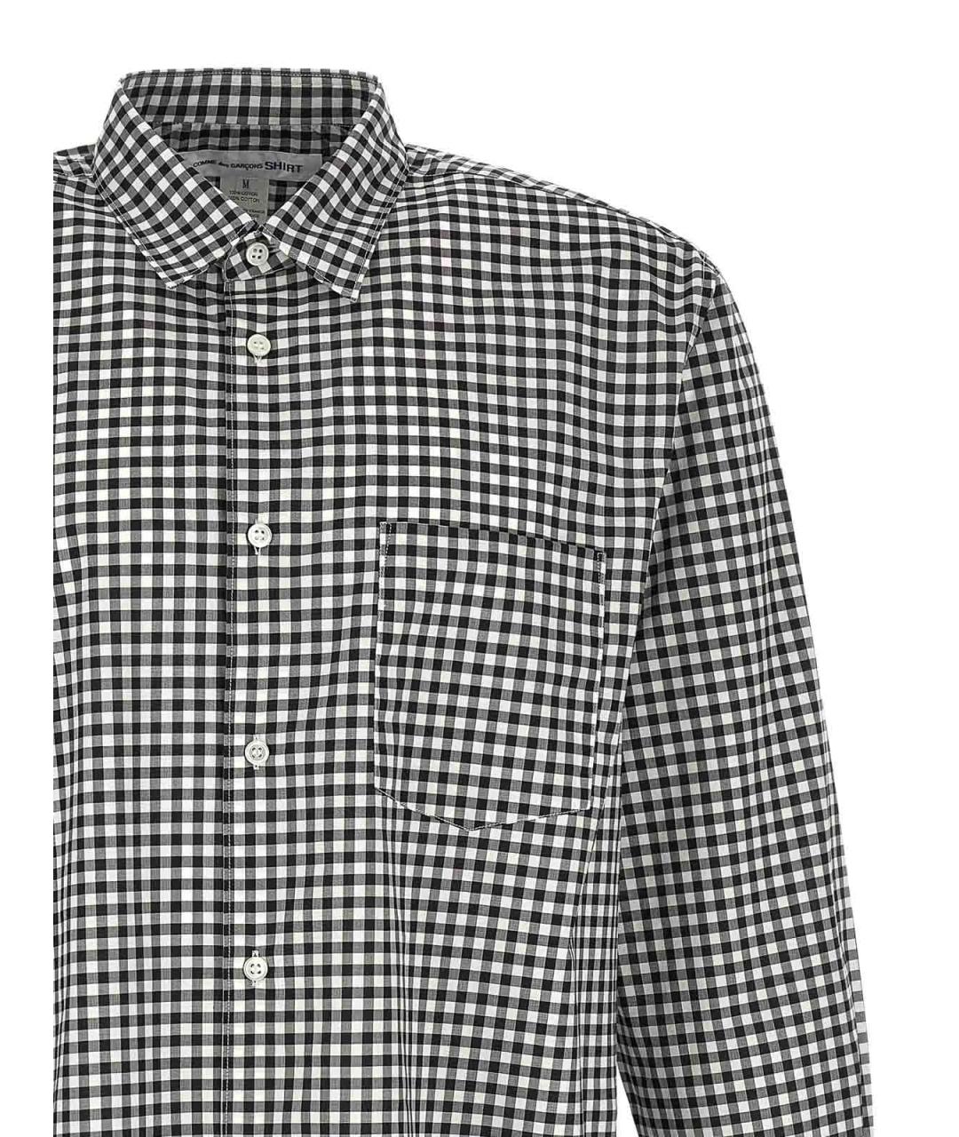 COMME DES GARÇONS Мульти хлопковая кэжуал рубашка, фото 3
