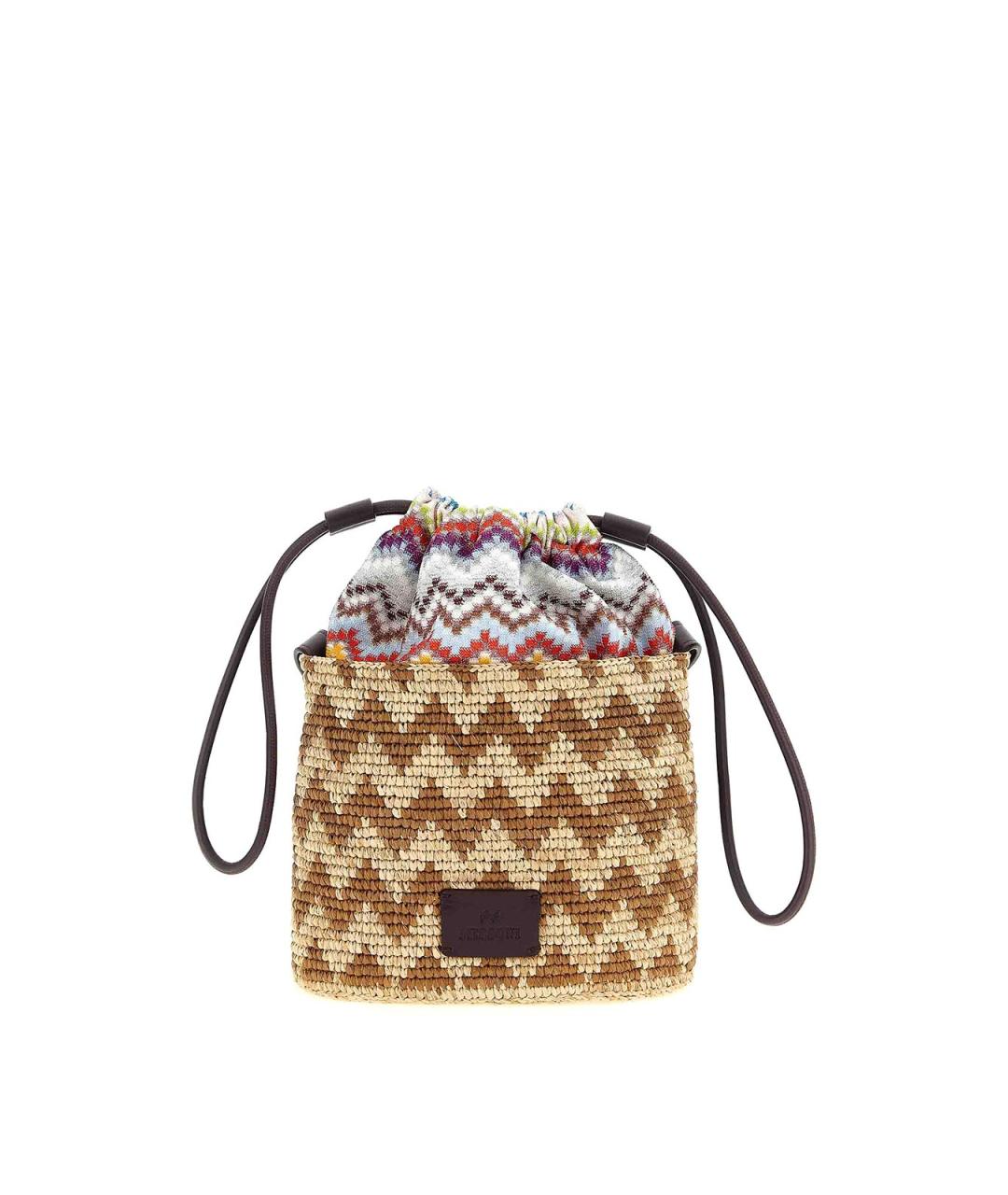 MISSONI Мульти плетеная сумка через плечо, фото 1