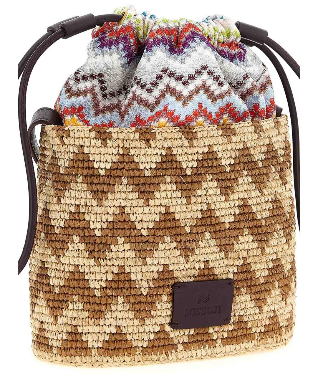 MISSONI Мульти плетеная сумка через плечо, фото 3