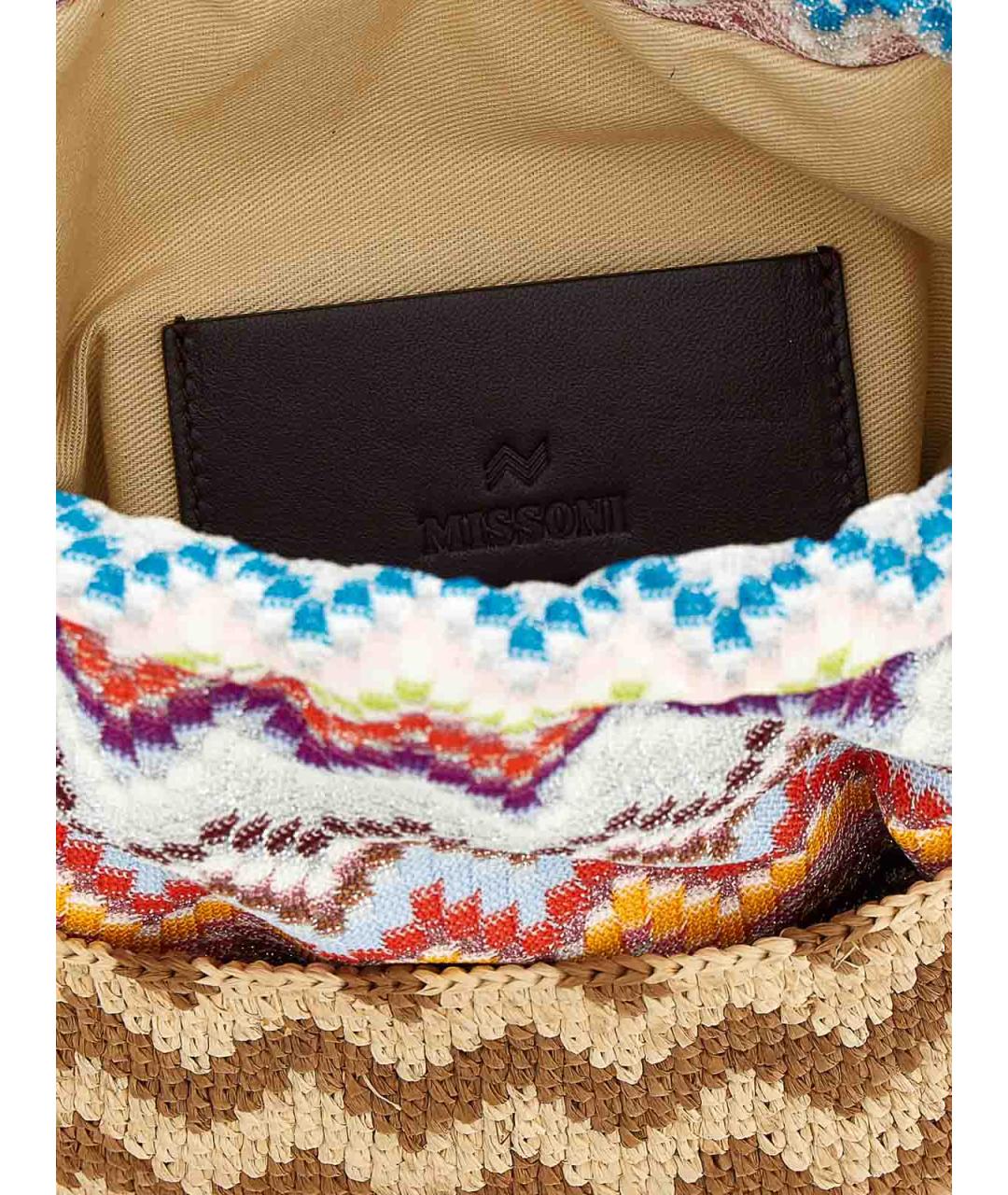 MISSONI Мульти плетеная сумка через плечо, фото 4