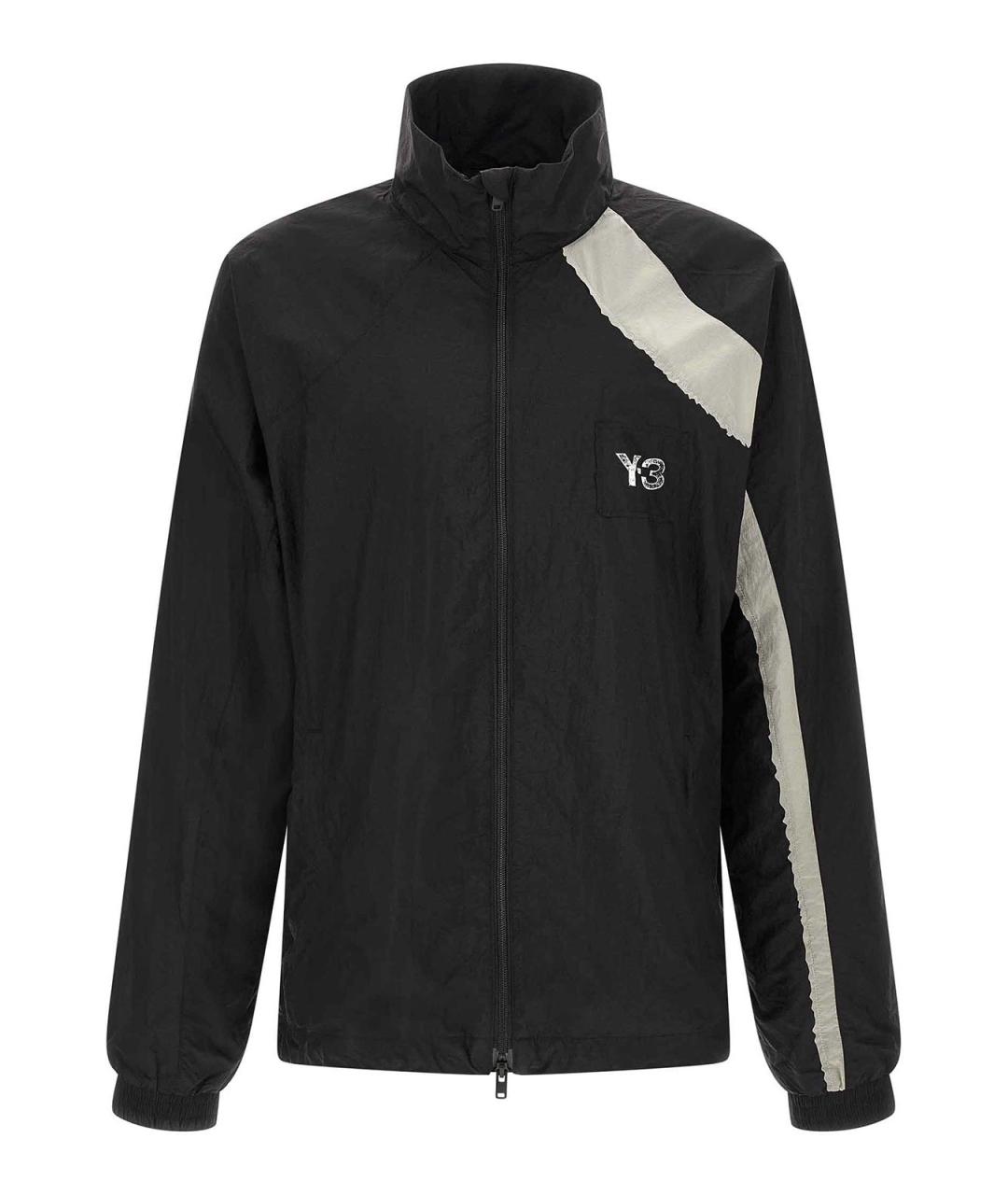 Y-3 Черная полиамидовая куртка, фото 1