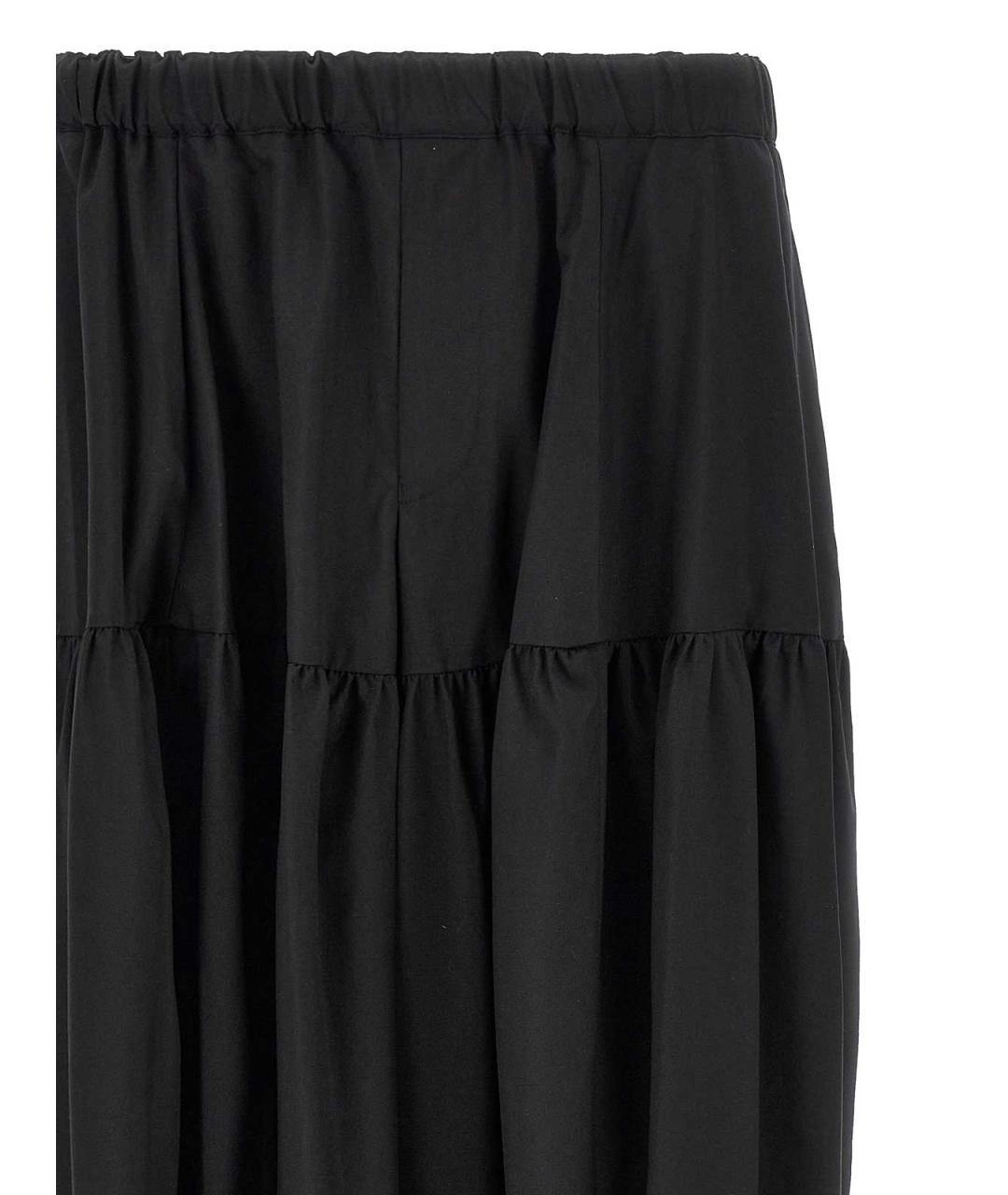 COMME DES GARÇONS Черные полиэстеровые повседневные брюки, фото 3