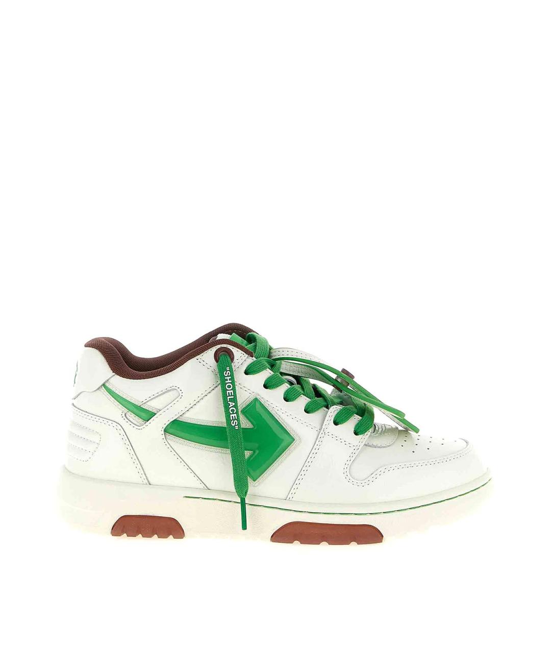OFF-WHITE Мульти кожаные низкие кроссовки / кеды, фото 1