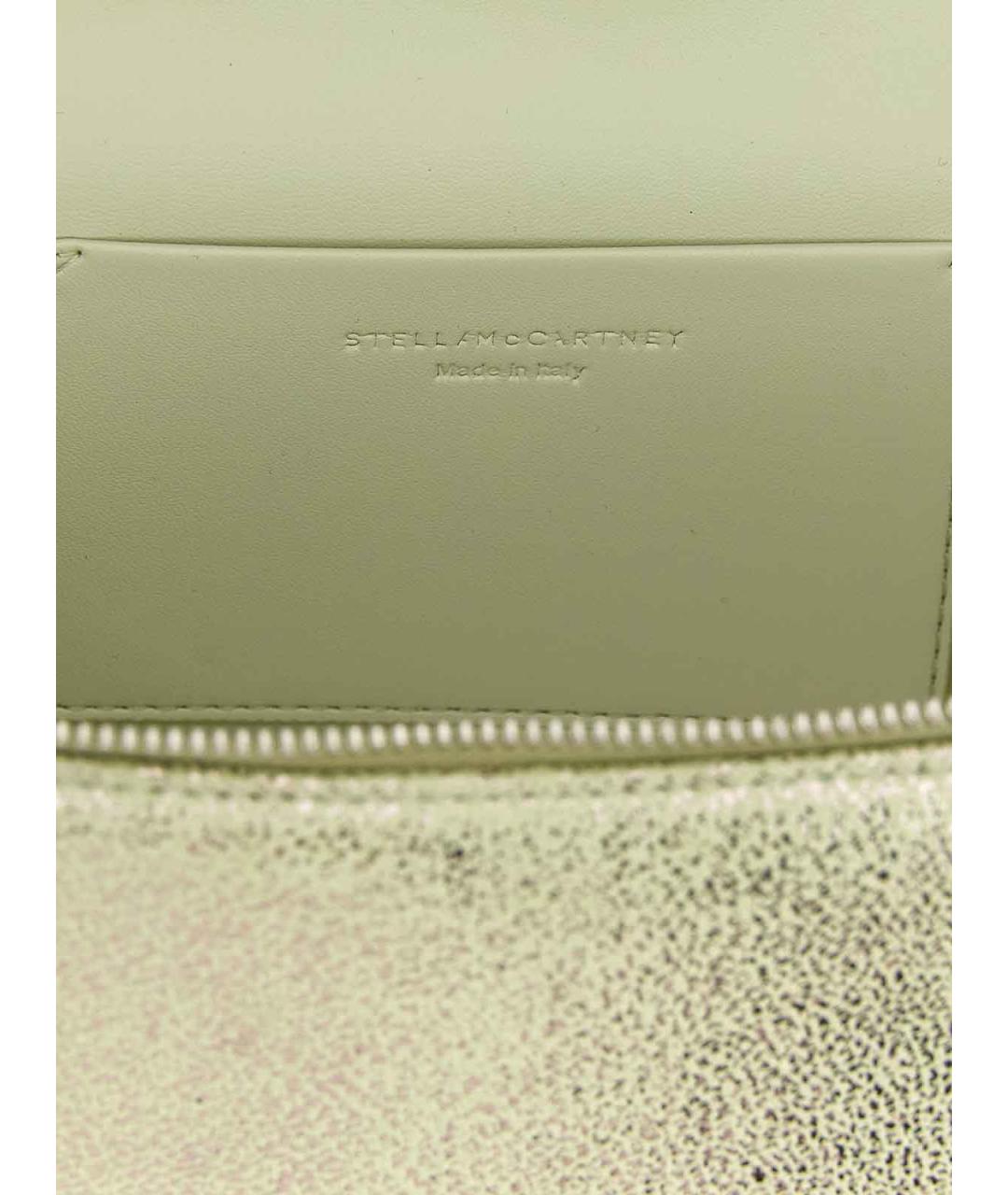 STELLA MCCARTNEY Зеленая сумка с короткими ручками из искусственной кожи, фото 4