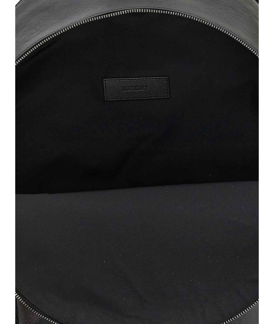 BURBERRY Черный тканевый рюкзак, фото 4