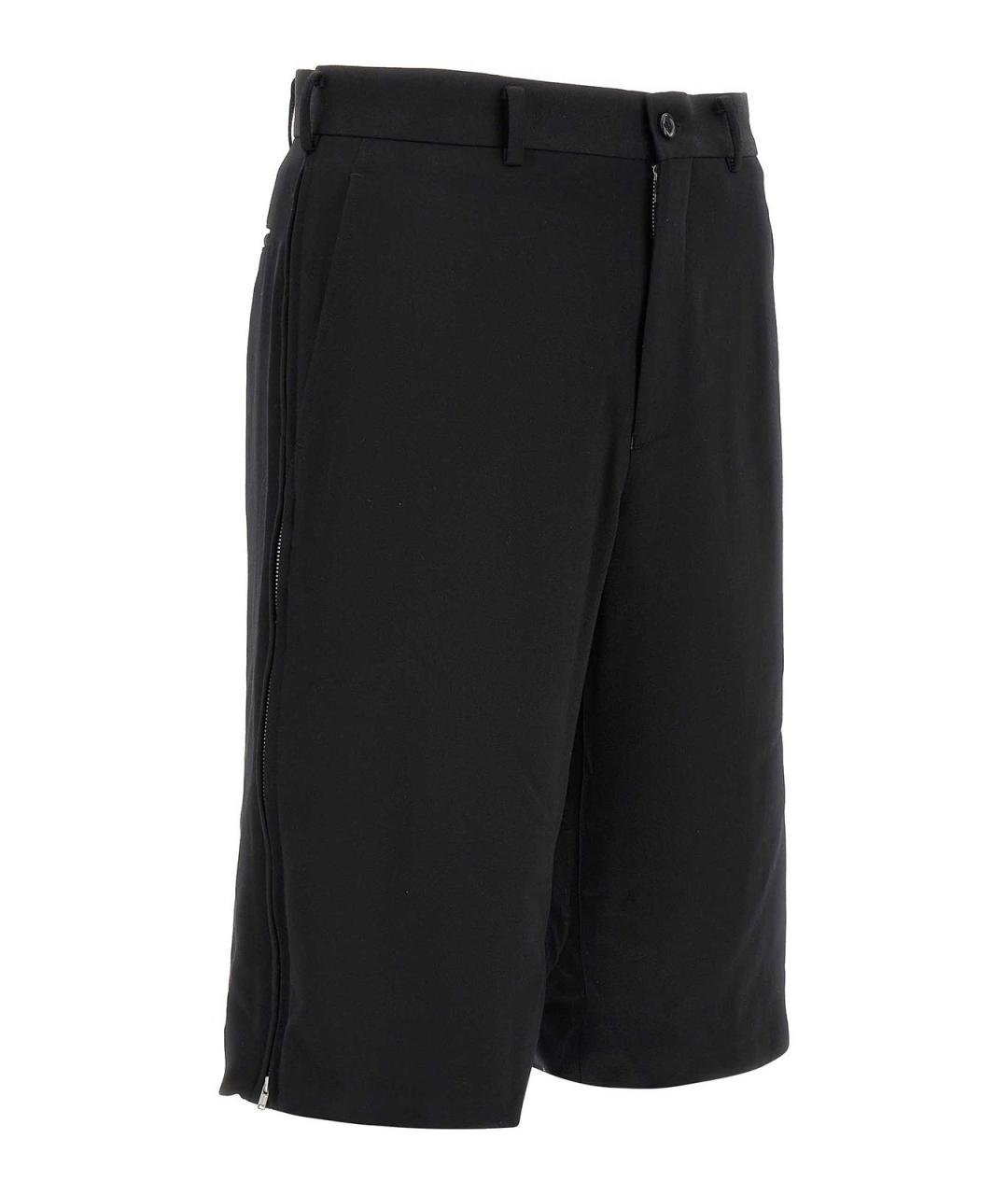 COMME DES GARÇONS HOMME PLUS Черные шерстяные шорты, фото 3
