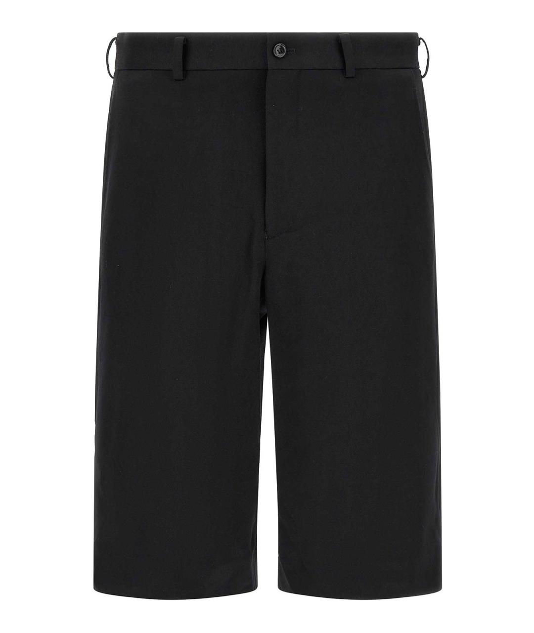 COMME DES GARÇONS HOMME PLUS Черные шерстяные шорты, фото 1