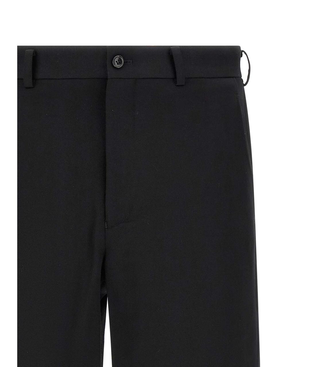 COMME DES GARÇONS HOMME PLUS Черные шерстяные шорты, фото 4