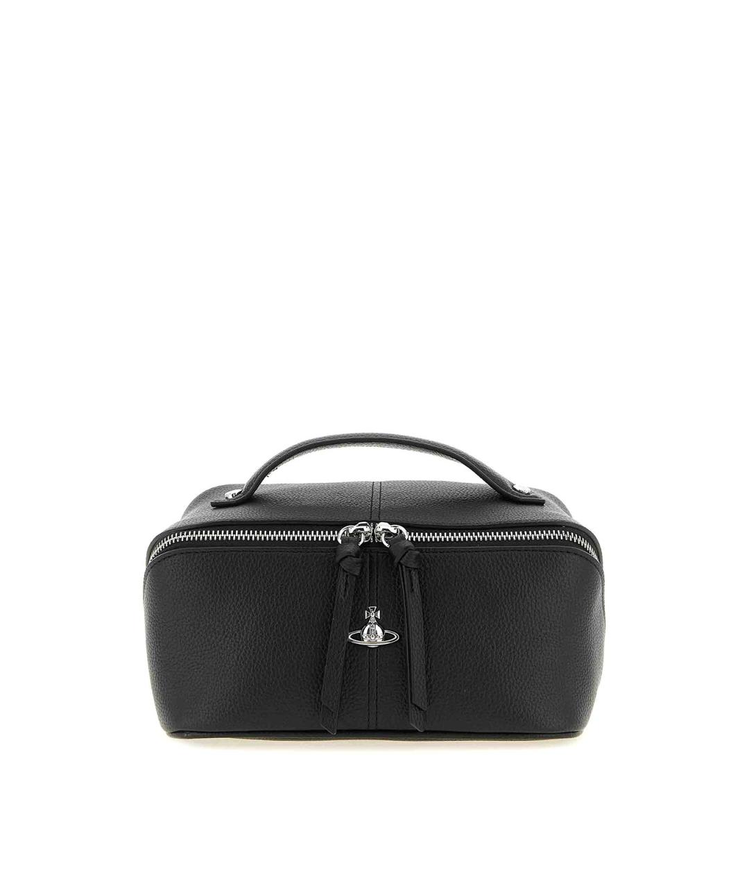 VIVIENNE WESTWOOD Черная косметичка из искусственной кожи, фото 1
