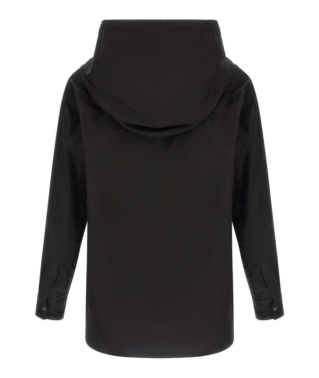 COMME DES GARÇONS HOMME PLUS Черная хлопковая кэжуал рубашка, фото 2
