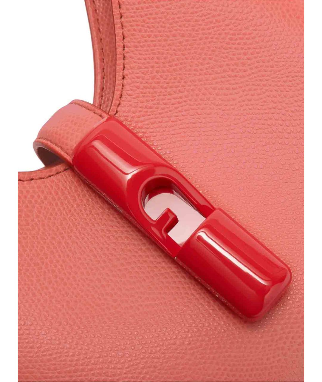FURLA Розовая кожаная сумка через плечо, фото 6