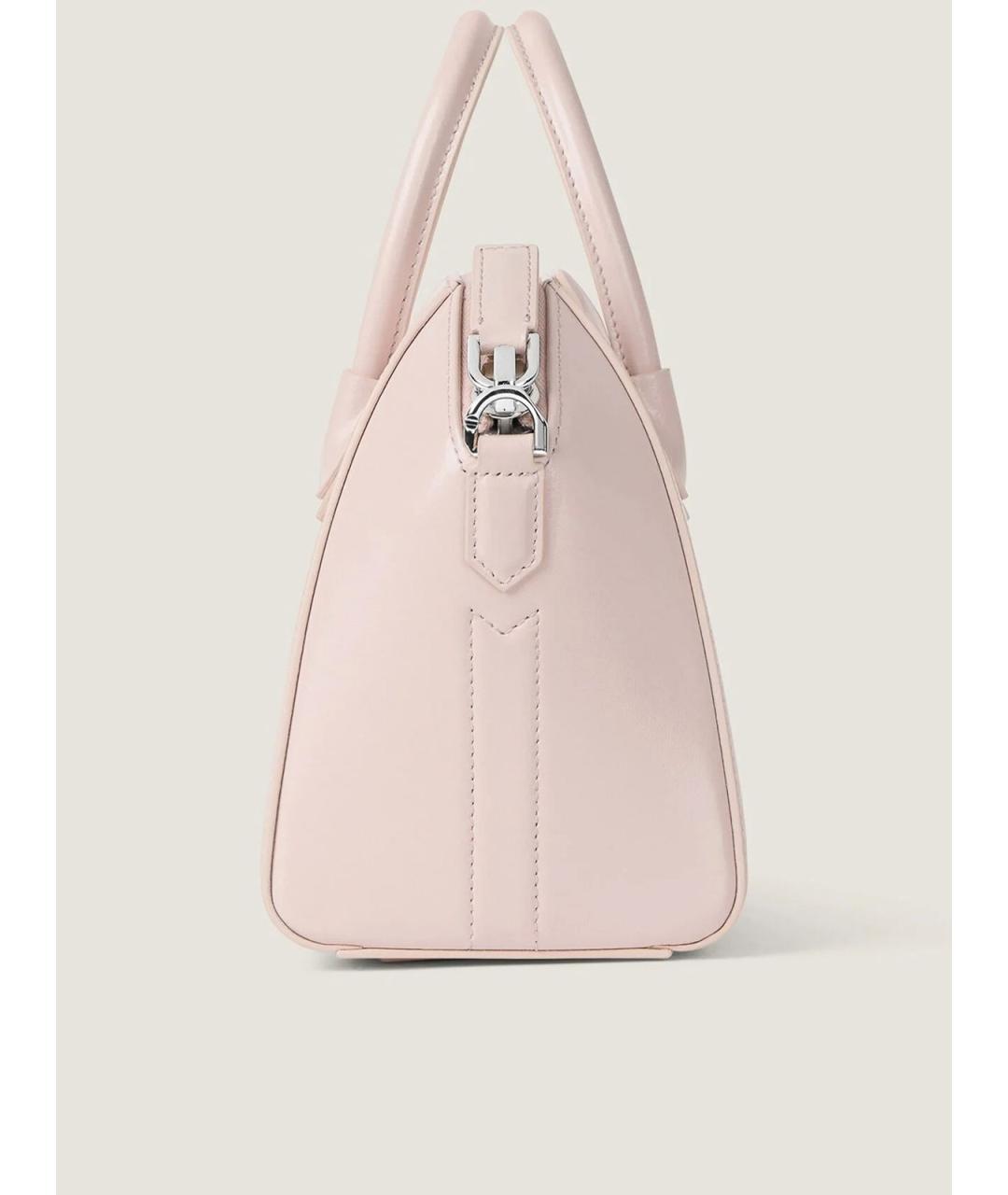 GIVENCHY Розовая кожаная сумка тоут, фото 2