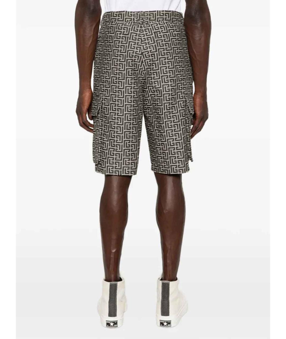 BALMAIN Белые хлопковые шорты, фото 4