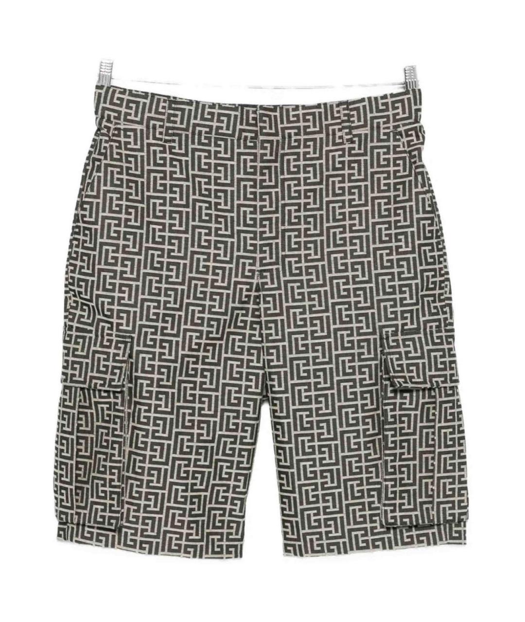 BALMAIN Белые хлопковые шорты, фото 5