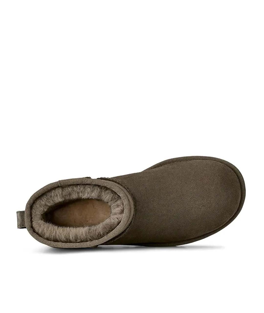 UGG AUSTRALIA Серые замшевые ботинки, фото 5