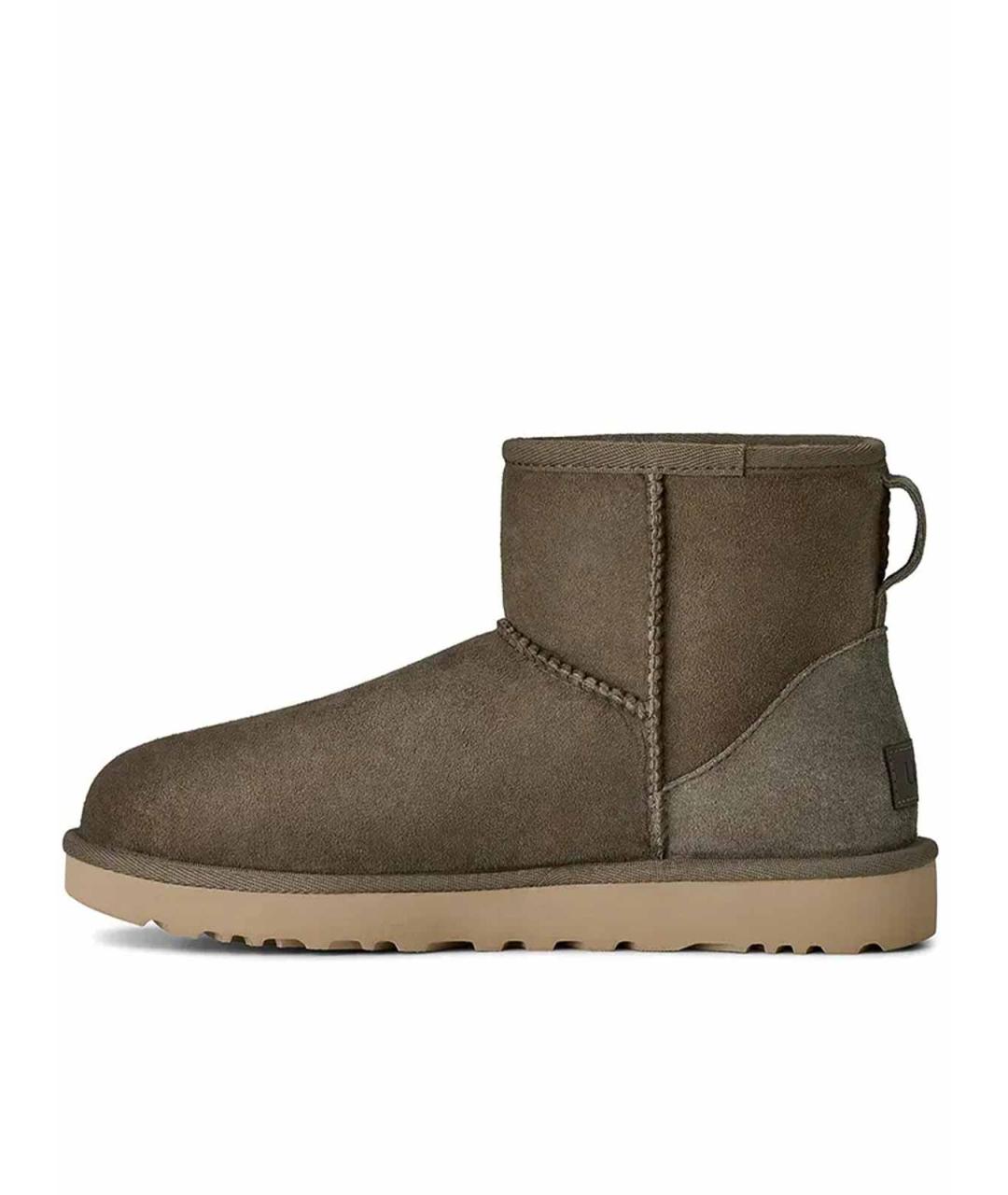 UGG AUSTRALIA Серые замшевые ботинки, фото 4