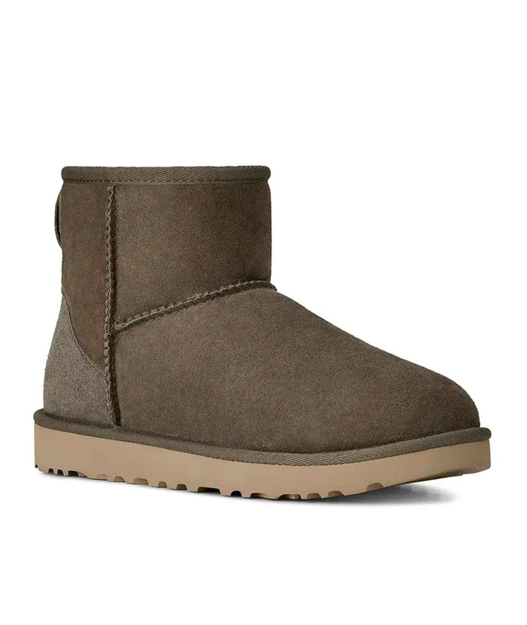 UGG AUSTRALIA Серые замшевые ботинки, фото 2