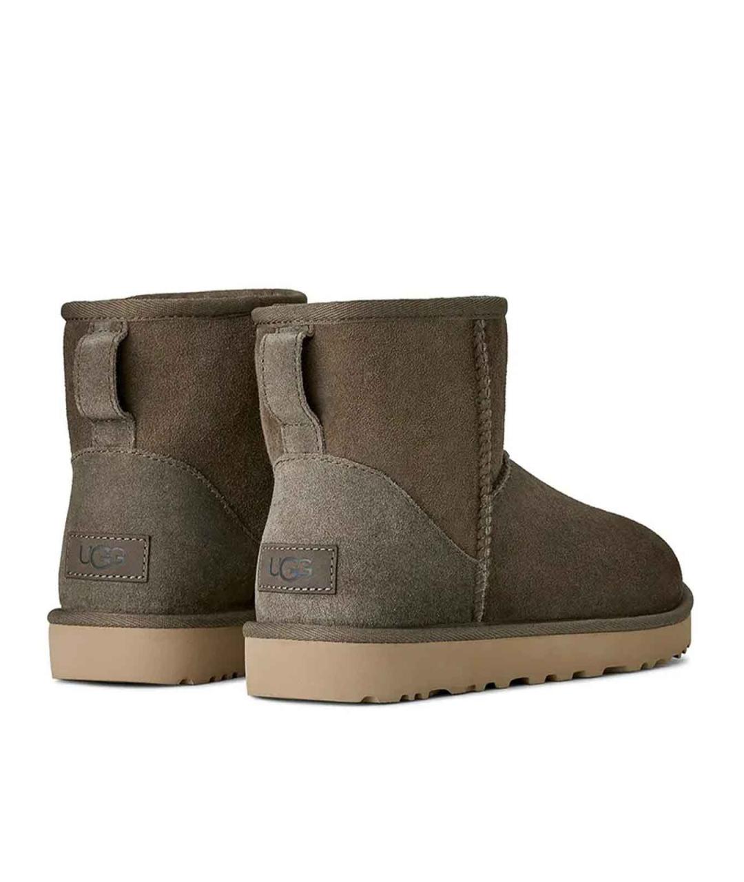UGG AUSTRALIA Серые замшевые ботинки, фото 3