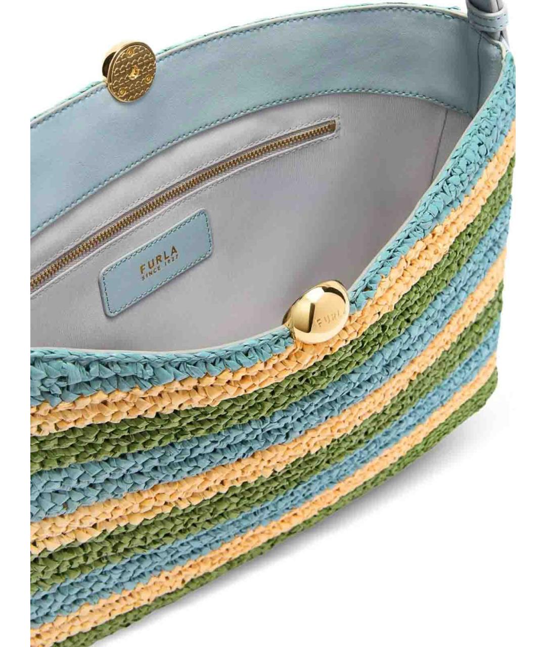 FURLA Мульти плетеная сумка через плечо, фото 4