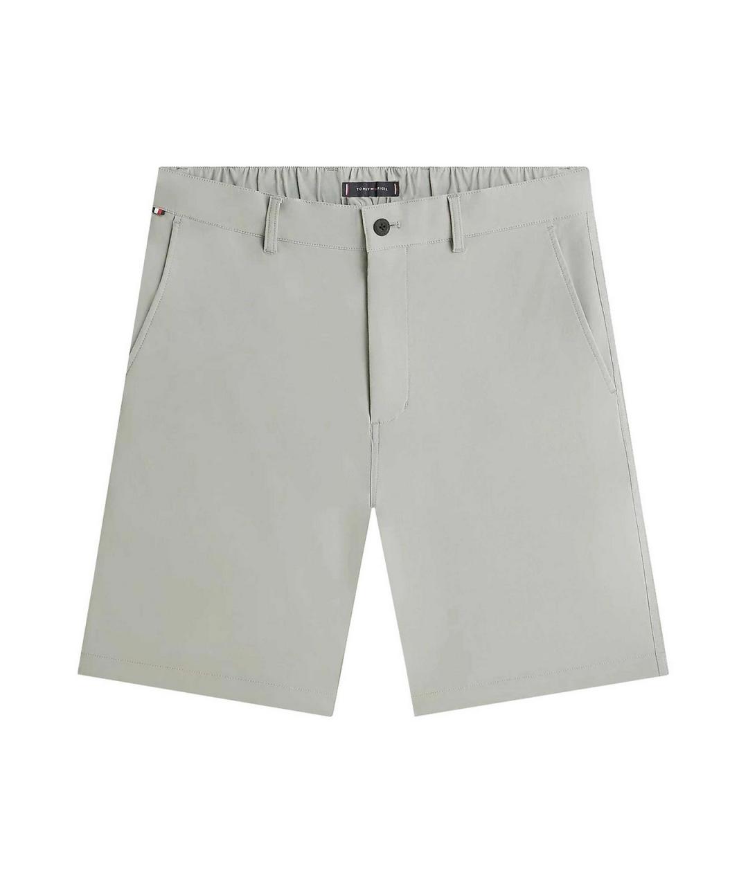 TOMMY HILFIGER Серые хлопковые шорты, фото 1