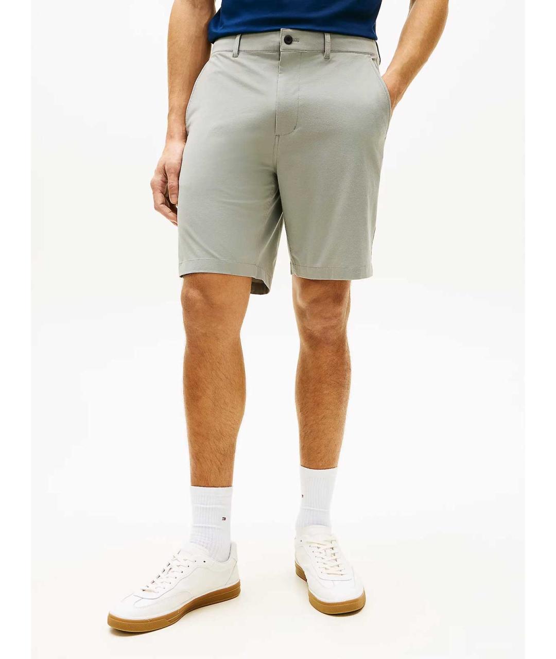 TOMMY HILFIGER Серые хлопковые шорты, фото 2