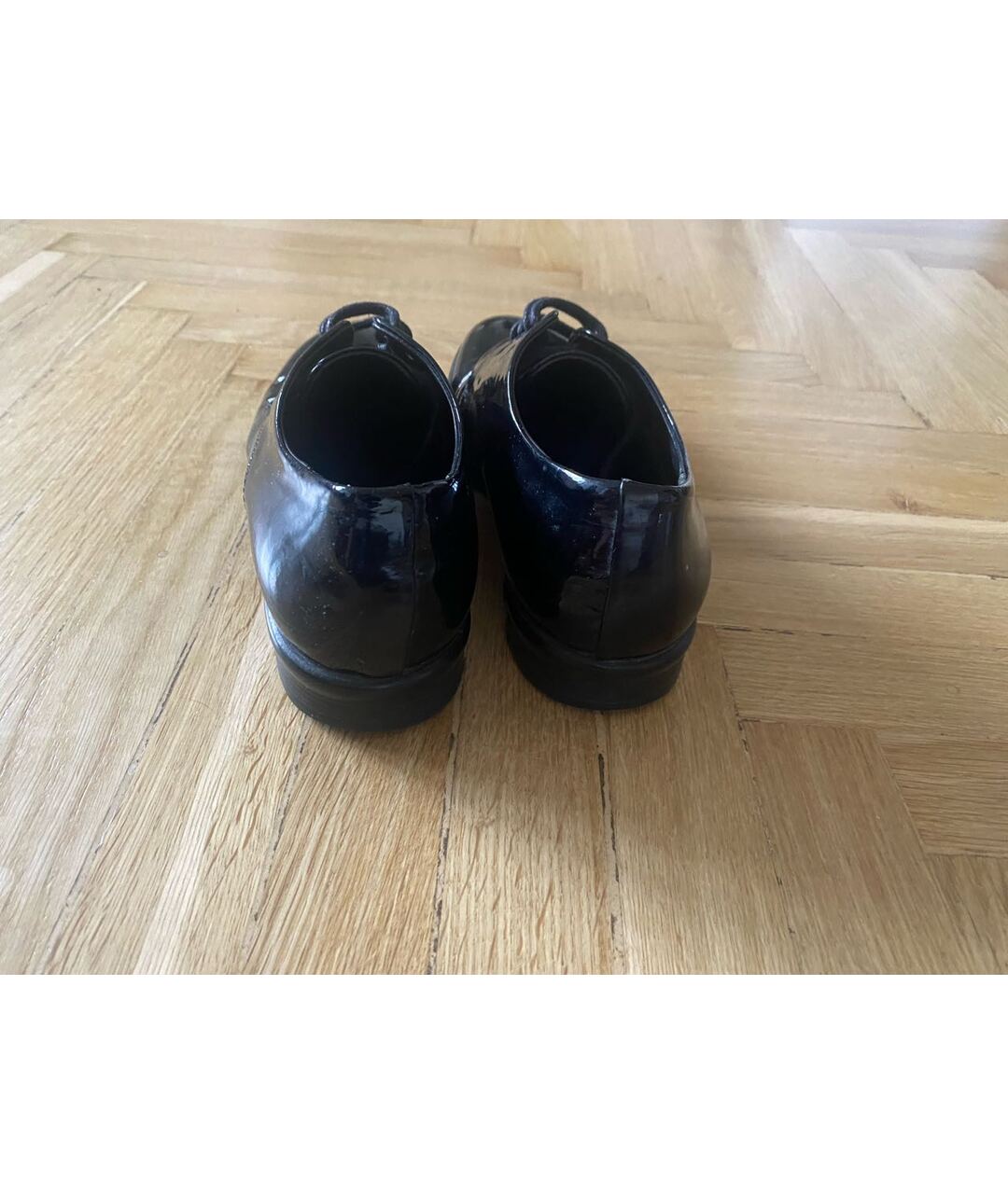 BIKKEMBERGS Черные ботинки из лакированной кожи, фото 2